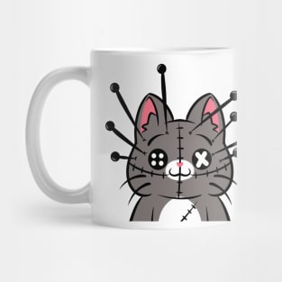 Halloween Costume Cats : Voodoo Doll Mug